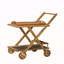Chariot de bar extérieur roulant