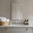 Modern Rounded Rectangular Bathroom Vanity Mirror | Stainless Steel U-Tube Frame-1576806913-1553088074