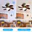 Alisha-Ann 75cm Ceiling Fan with Light Kit-874699844