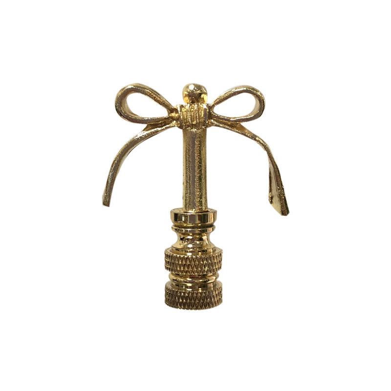 Faîteau de lampe Bow, Laiton poli