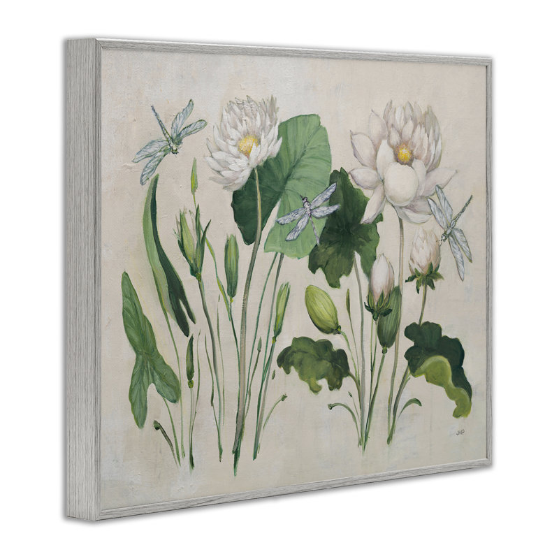 «Stupell Industries Tranquil Lilies», estampe numérique par Julia Purinton, H 11 po x l 14 po, Estampe numérique Farmhouse