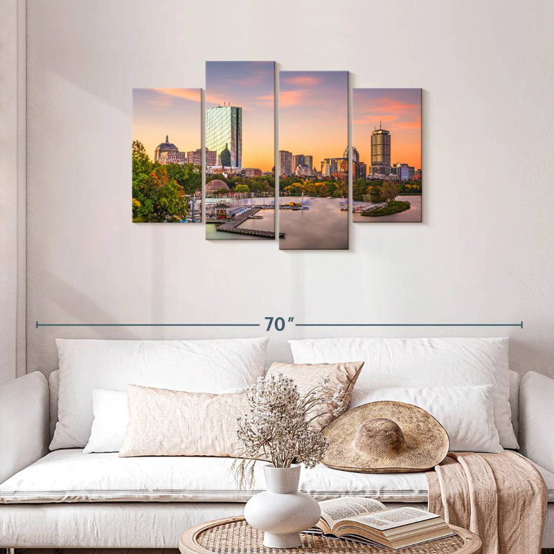 Horizon de Sirci à Boston, H 27 po x l 43 po