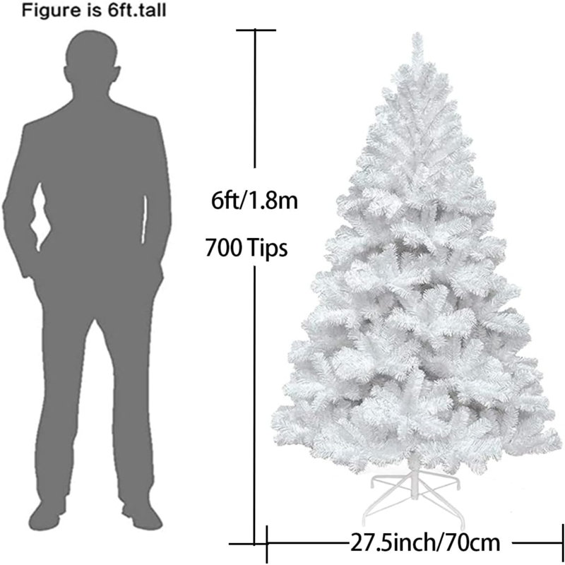 Metal Artificial Tree Stand For Max. Tree Height 6 - 7.9 Ft., 180cm
