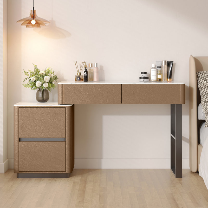 Table de coiffeuse Soild, Brown