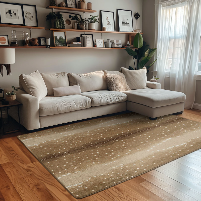 Imagine Nature's Expression Chital Brown Area Rug, Rectangle 7'8" x 10'9"