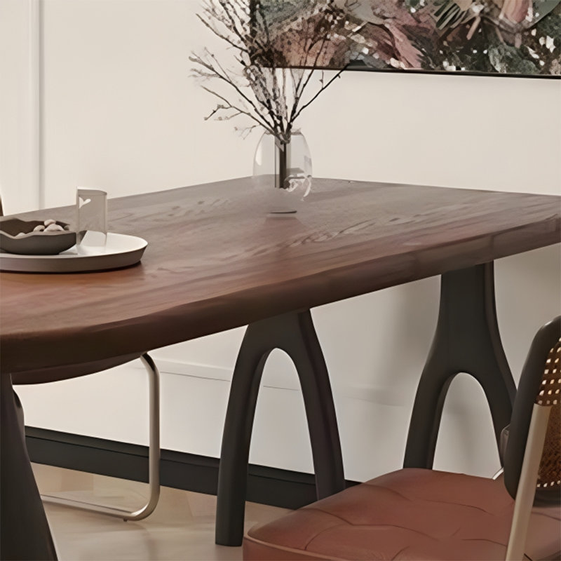 Ensemble de salle à manger rectangulaire, H 29,53 po x L 94,49 po x l 39,37 po, 7 pièces : table, 6 chaises