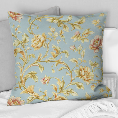 Vintage Floral Paradise - Coussin décoratif floral