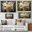 Hortensia baroque blanc et or VI sur toile-2103234093-2103234088