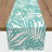 Tropical Leaves Gray Table Runner-496095761-496095760-496095775