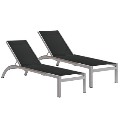 Argento Outdoor Chaise Lounge