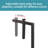 Hendrum Folding Outdoor Side Table , 23.6'' in. W 15.6'' in. D