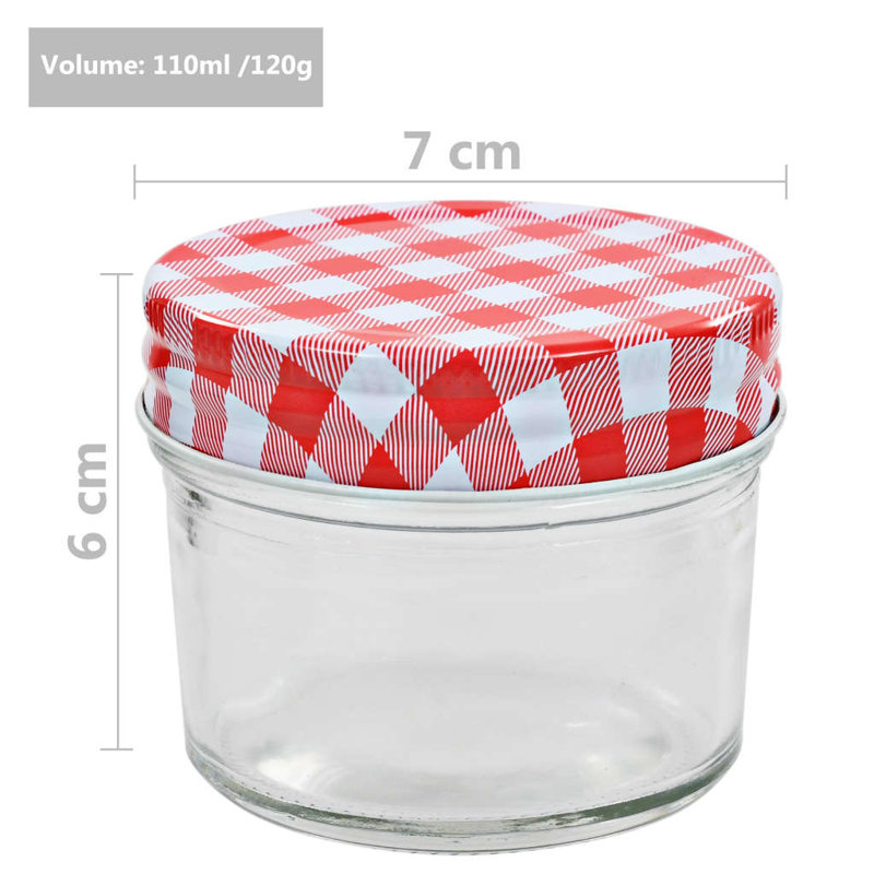 Glass Jar - Set of 48