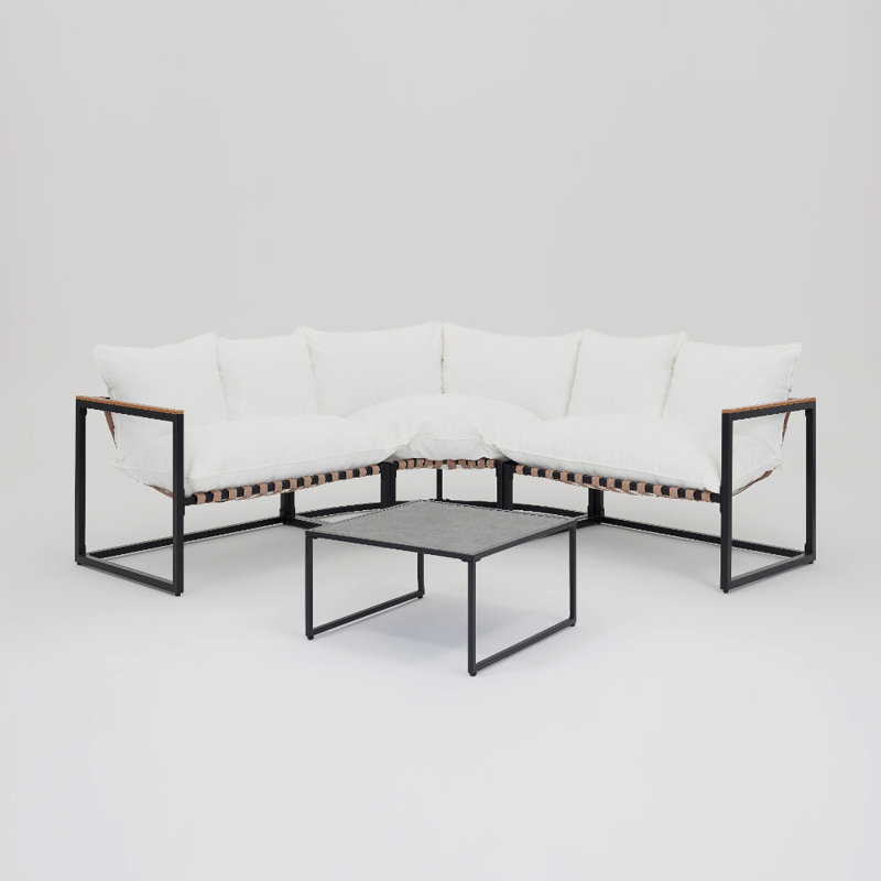 Marbella 5 - Person Garden Lounge Set with Cushions