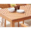 Nuncio Rectangular Acacia Outdoor Dining Table , 180cm cm W 90cm cm D