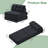 Folding Sofa Bed, Multifunctional Floor Couch for Living Room, Convertible Sleeper Chair with Pillow, Foldable Mattress with Back Support, Portable Fold-Out Couch, Single Corduroy-776079013