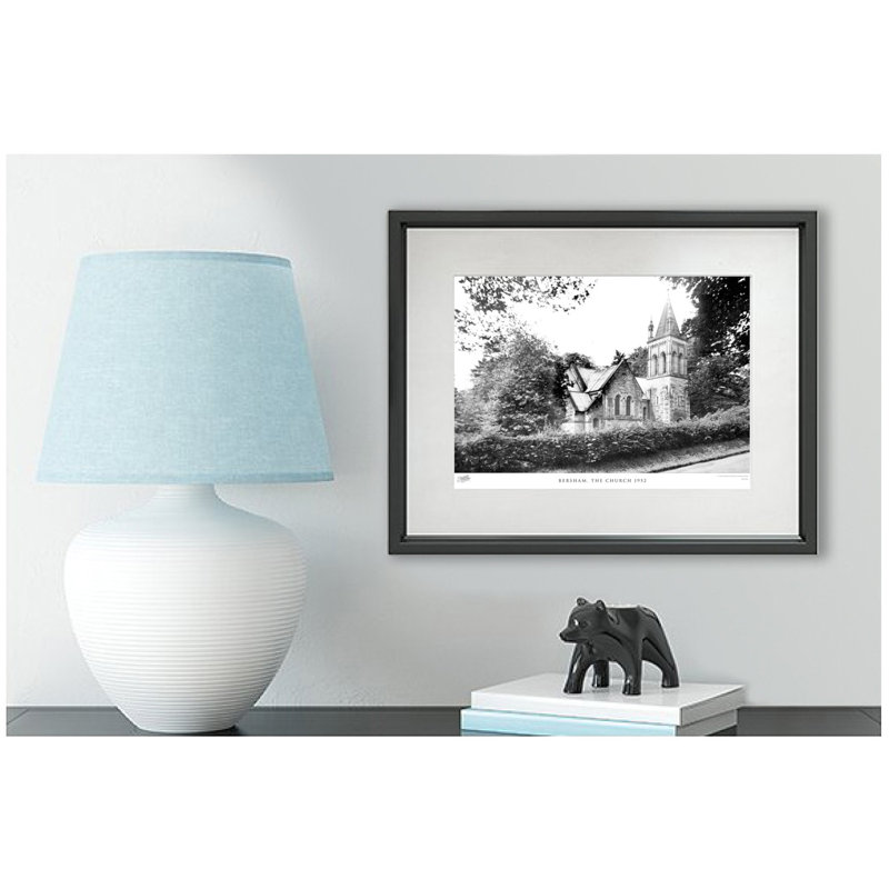 Bersham, The Church 1952 by Francis Frith - Single Picture Frame Print, 40cm H x 50cm W x 2.3cm D