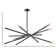 Archer 6 - Light Sputnik Modern Linear Chandelier