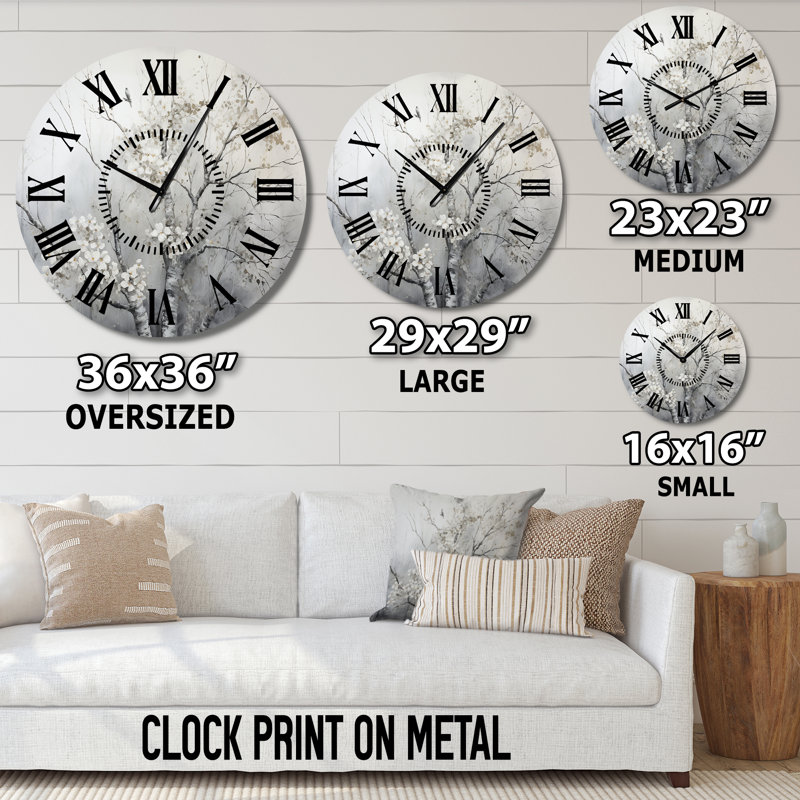 Horloge murale, Grand