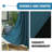 100% Blackout Curtains for Bedroom Short Curtains Half Window Curtains for Kitchen, Privacy Energy Saving Curtain Tiers for Bathroom Shades,Set of 2-343503165-343503154