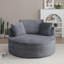 Chaise de salle de bain moderne en velours côtelé à siège profond Modern-616068644