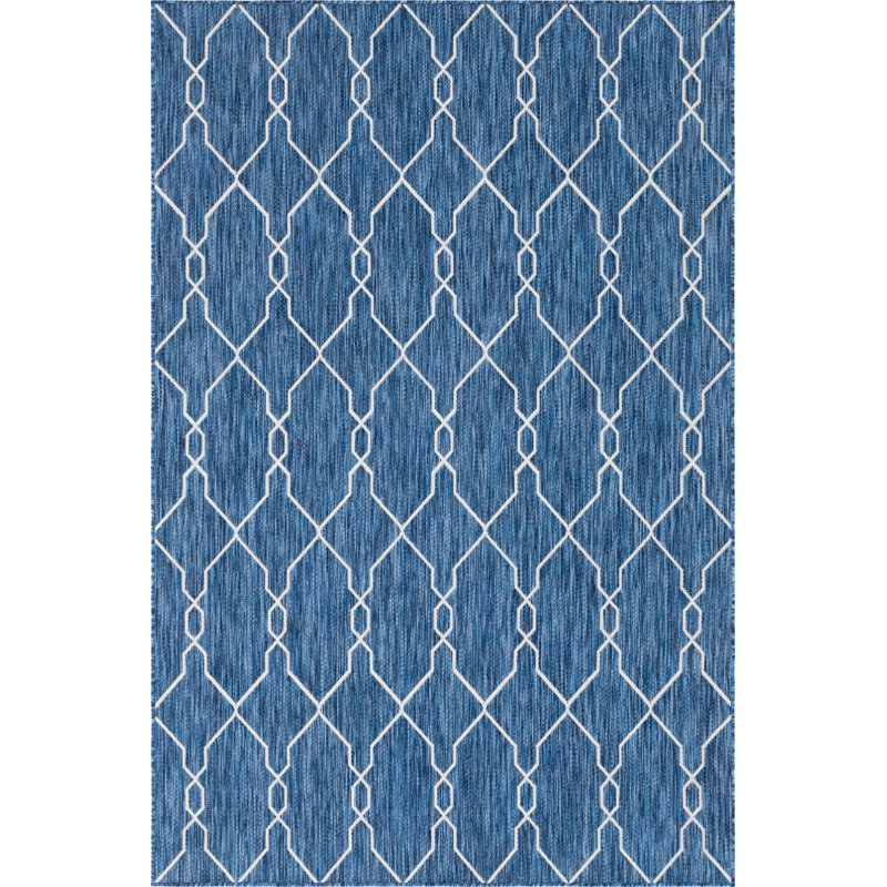Heathcliff Geometric Indoor Rug, Rectangle 6'1" x 9'