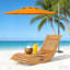Chaise berçante en bois, chaise berçante d'extérieur