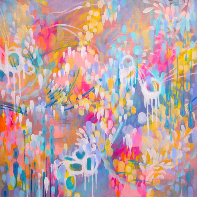 «Winovich Stephanie Corfee Bright Hope» par Stephanie Corfee, reproduction sur toile tendue, H 20 po x l 20 po