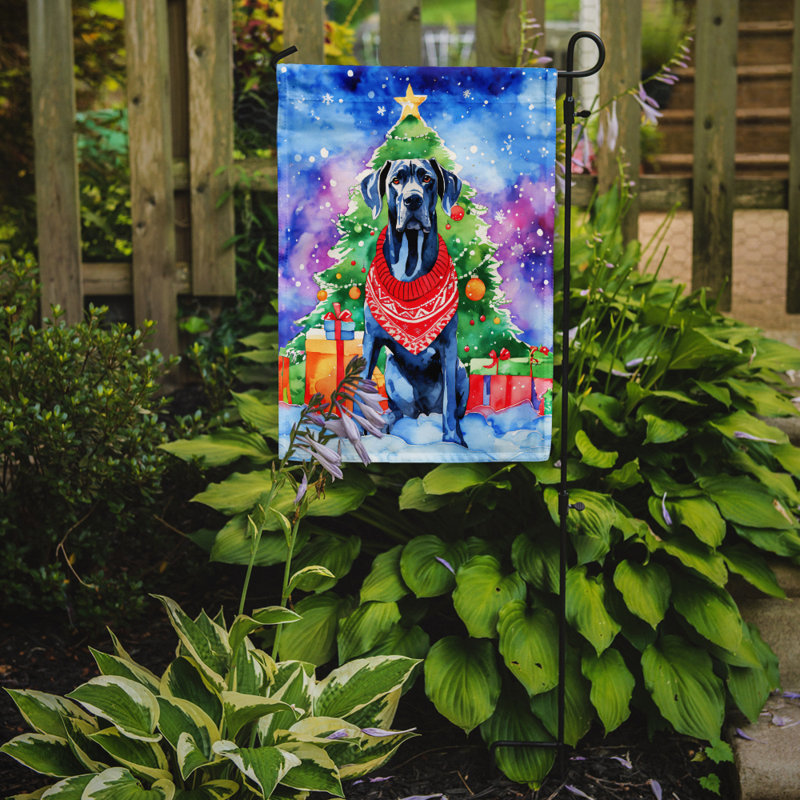 Double Sided Polyester Christmas, 15.5'' H x 11.25'' W