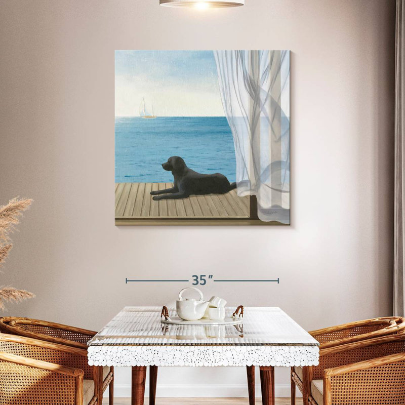 Brampt Coastal Blue Breeze I, H 39 po x l 39 po