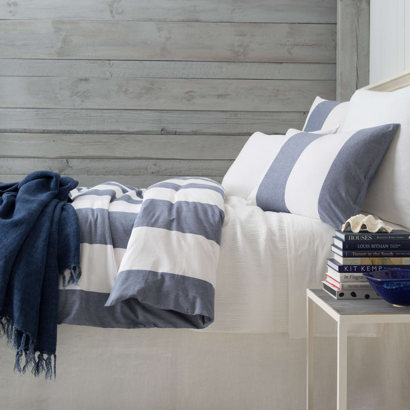 Stone Washed Linen Bed Skirt, Twin, White