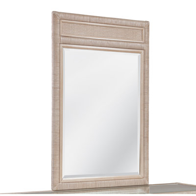Framed Mounts To Dresser Mirror
