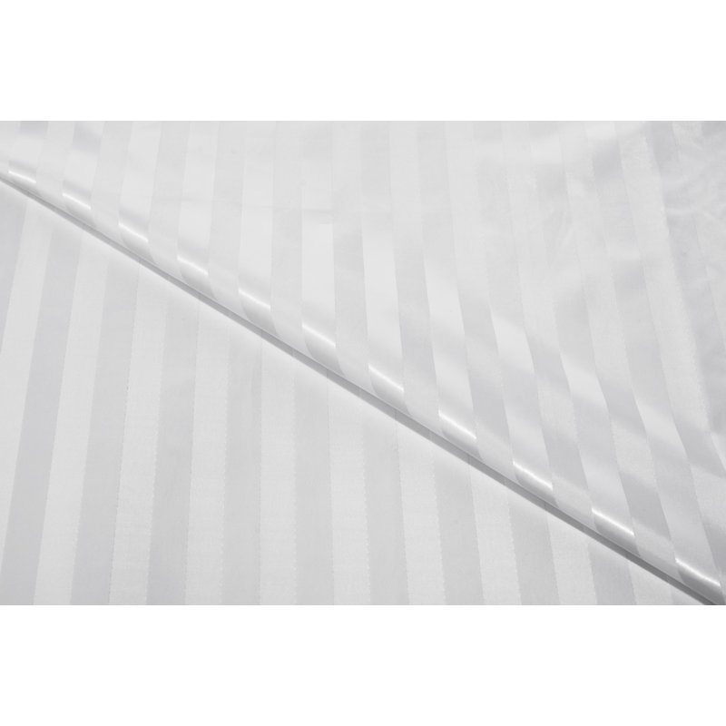 Shower Polyester Shower Curtain, White