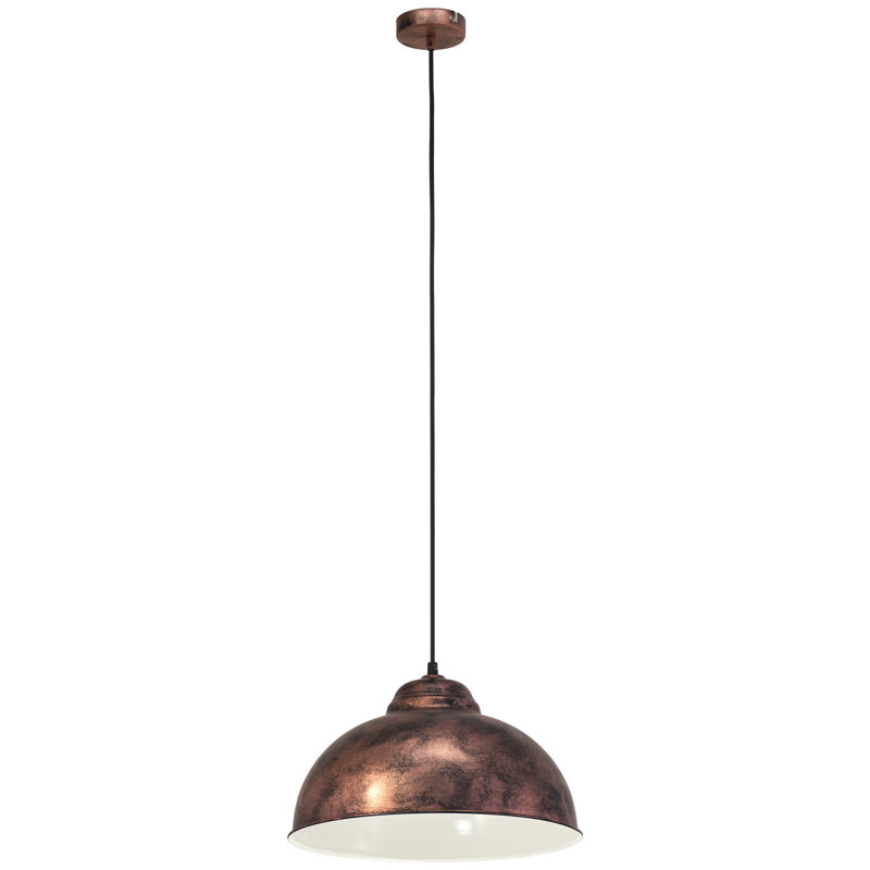 Sara 1 - Light Dome Pendant, Copper Antique