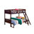 Anderson Wood Twin Over Twin Bunk Bed Espresso-131648513-131648519
