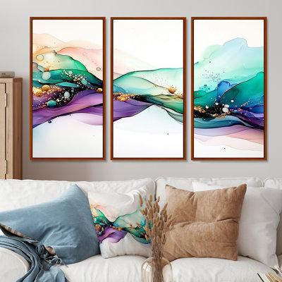 «Ethereal Violet», impression d'art mural