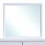 Miroir moderne, blanc