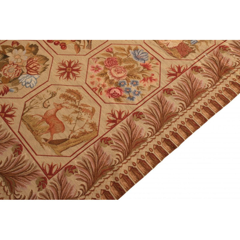 One-of-a-Kind Rectangle 5'10" X 6'11" Hand Knotted Area Rug