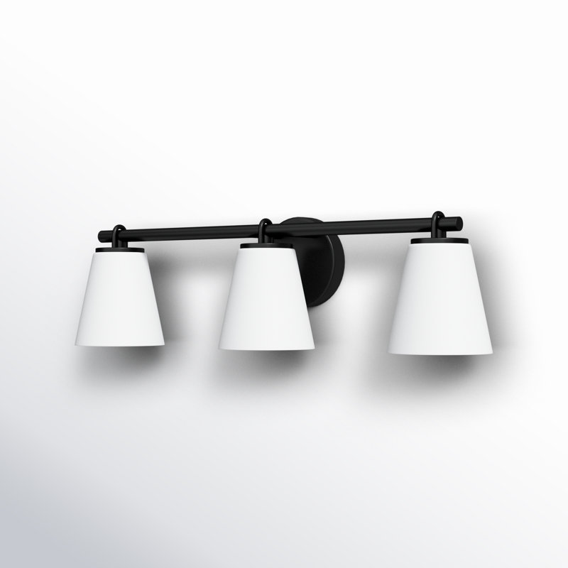 Kenn 3 - Light Dimmable Vanity Light, Matte Black