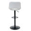 Ensemble de 2 tabourets de bar réglables Modern Modern-130095787
