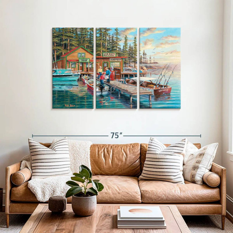 Mehar Rainy Lake Lodge, H 36 po x l 57 po