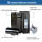 Commercial Zone Avante Trash Container, Narrow Unit w/Canopy Lid, Liner Included-112233612