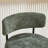 26.8'' Modern Bar Stools With Cuved Back, Upholstered Chenille Counter Height Bar Chairs With Metal Frame-123423192