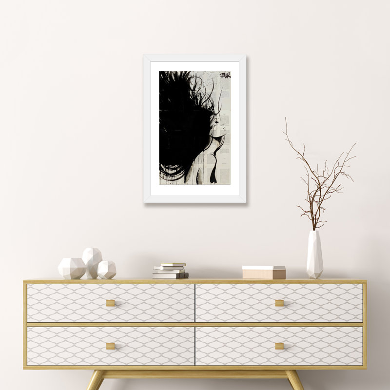 « the new mistral » par loui jover-impression sur image, H 24 po x l 16 po x P 1 po, Papier avec cadre blanc