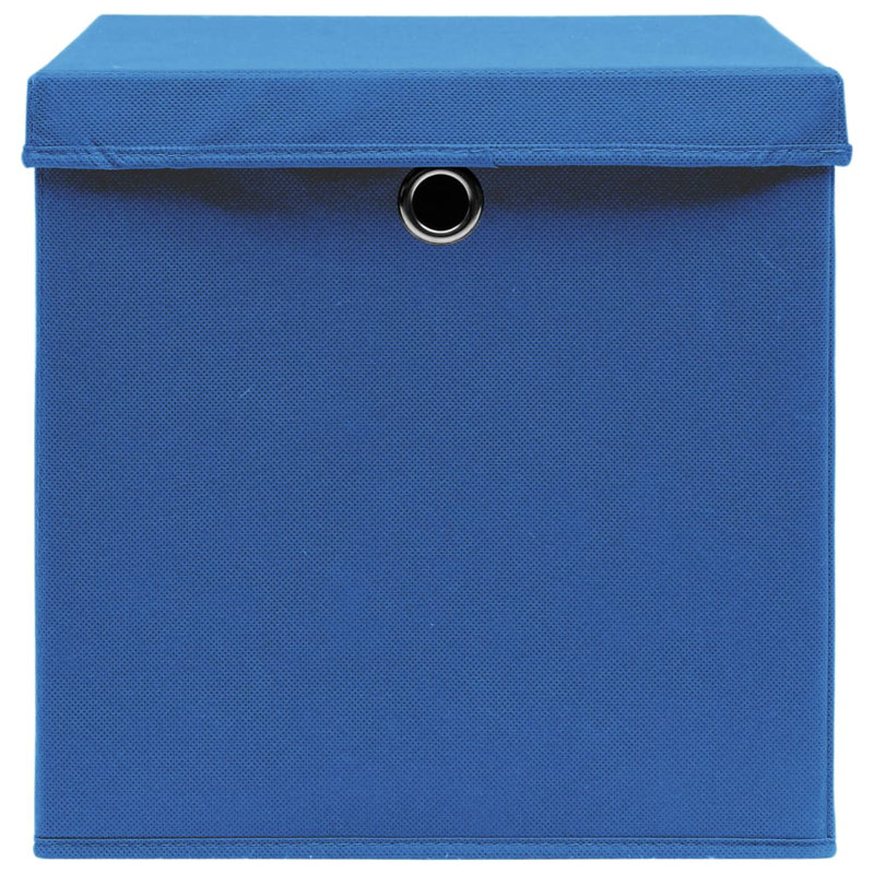 Rebrilliant Fabric Decorative Bin, Blue
