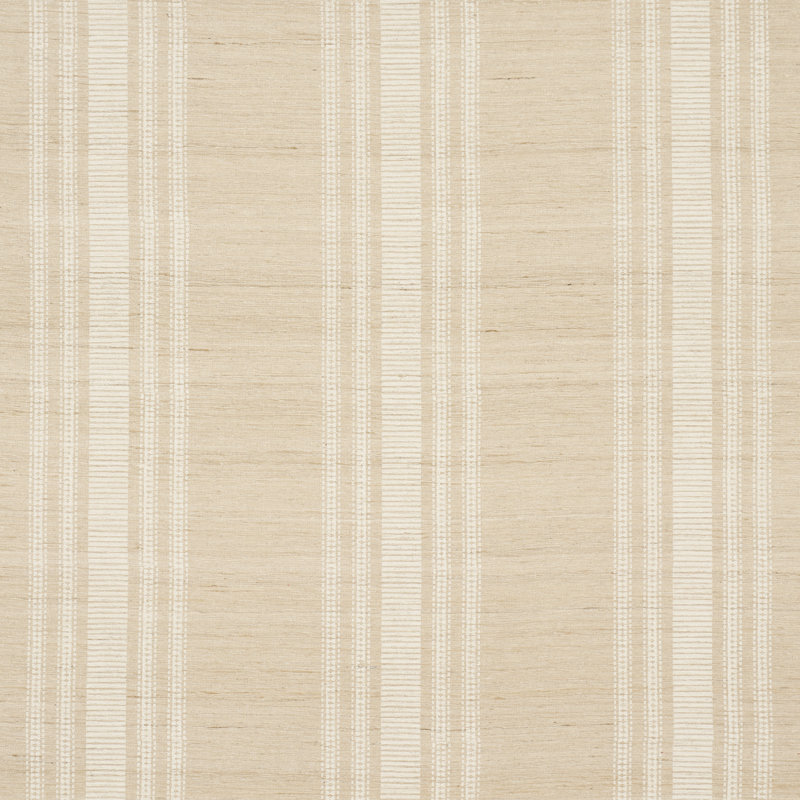 Tissu rayé en soie Schumacher x Patterson Flynn Cassia