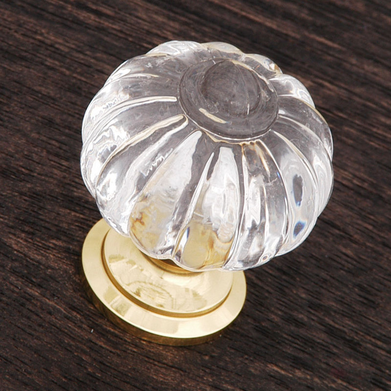 CK Series 1 1/8" Diameter Round Knob, Polished Brass