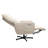 29" Contemporary Power Recliner With Swiveling Metal Base-560165238