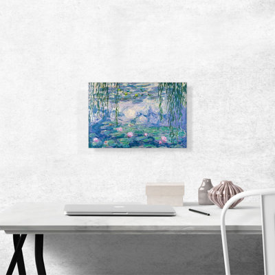 Waterlilies 1916-1919 by Claude Monet - Wrapped Canvas Painting
