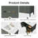 42'' Single Bathroom Vanity with Engineered Marble Top