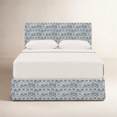 Verona Cotton Upholstered Bed